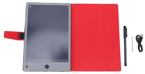 Oreilet Tavoletta Grafica Intelligente con Intelligenza Artificiale, Sincronizzazione Cloud della Scrittura a Mano in Testo Convertibile per Schizzi di Appunti con Custodia in Pelle
