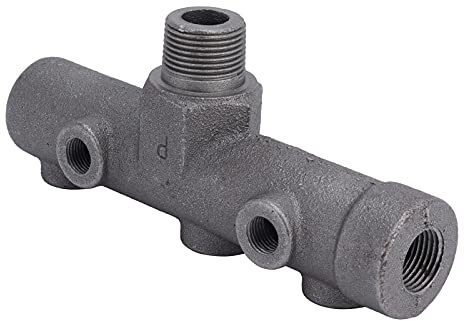 KIMISS Air Compressor Pressure Control Switch Valve Bracket Fit Parts G3/4 Male Thread 7‑Way Outlet Assembly Air Compressor Pressure Regulator Valve Outlet Assembly Tools