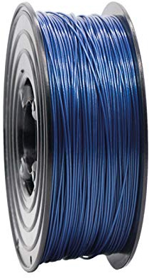 OWL-Filament Premium 3D PETG Filament 1kg 1,75mm PET-G Made in Germany (Blau-Metallic)