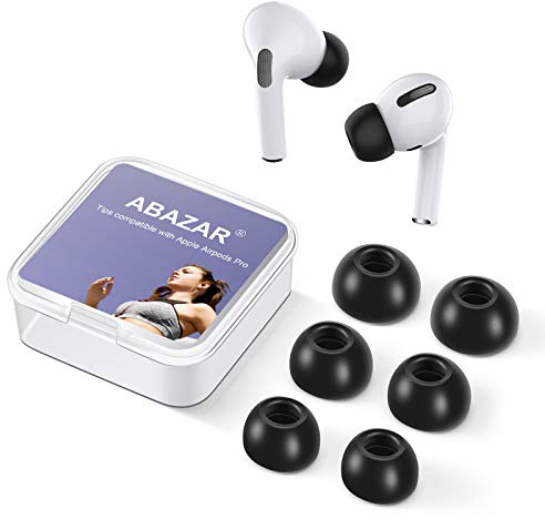 Memory Foam-tips för AirPods Pro, V3.0, ingen smärta vid silikon-artips, halkfria ersättningsöronproppar, passar i laddningsväskan, minskning av ljudhörlurarna