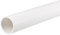 sourcing map PVC Hartes Rundrohr 28mm ID 32mm AD 0,35m Weiß Hohe Schlagzähigkeit