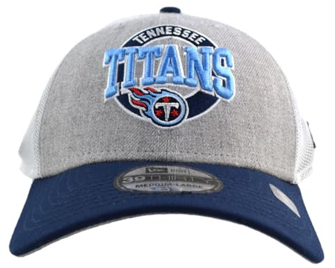 New Era Unisex Baseball Cap M 3930heather E3, Tennessee Titans, S-M