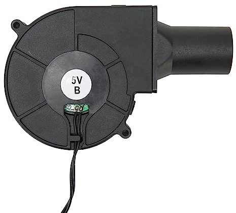 Goshyda Ventilateur Soufflant USB 3,8 Pouces, Ventilateur de Refroidissement Brosse à 3 Vitesses pour Imprimante 3D PC Electronics, alimenté par USB, Installation Facile