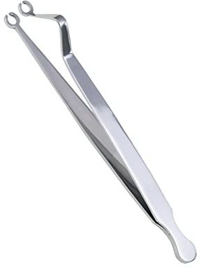 yanwuwa Piercing Forcep Edelstahl Piercing Zange Körper Piercing Schmuck Piercing Klemmen Nase Körper Piercing Werkzeug