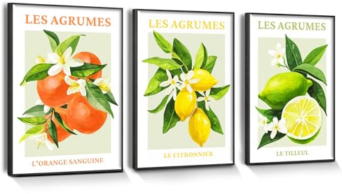 hyidecorart Modern Bilder mit Rahmen Wohnzimmer Schlafzimmer 30x40 cm | Prächtiges Ornament, HD-Druck, Einfach Aufzuhängen, Leinwandgewebe, Für Viele Räume, Flexible Wanddeko, Geschenk