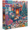 eeBoo PZTECC English Christmas 1000-teiliges Puzzle-Puzzle für Erwachsene, aus recyceltem Karton, englisches Cottage, animiert von Weihnachtszauber