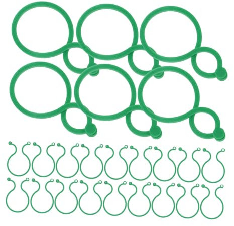 SEWOART 100stücke Pflanzensupport Clips Für Gemüse Und Obst Wiederverwendbare Klemmen Zur Unterstützung Von Weinreben Und Pflanzenstängeln Für Gartenarbeiten