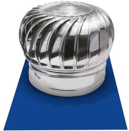 Tapa de chimenea de acero inoxidable para protección de pájaros y cubierta de chimenea anticorriente descendente para chimeneas y rejillas de ventilación (100 mm)