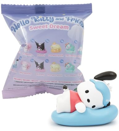 Hello Kitty, 1 samlarfigur, Sweet Dream-serien, 4 cm, slumpmässig modell, för barn från 3 år, HKT35