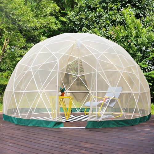 Igloo a Cupola da Giardino, Tendone a Cupola a Bolle in PVC, Tendone da Campeggio Resistente alle Intemperie, per Cortile, Campeggio, Festa, Matrimonio(Multi-colored,114.1in/290cm)