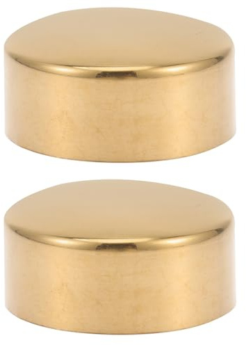 Hemobllo Handrail End Caps Round Handrail End Plugs for 2.00-Inch Tube 2 Pieces Stair Caps for Indoor and Outdoor Hand Railing Projects