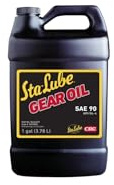 CRC Sta-Lube API/GL-4 Multi-Purpose Gear Oil 85W90, Sta-Lube, 1 Gallon, Hypoid Gear Oil, Yellow Metal Safe, Anti-Rust And Anti-Wear Ep Additives