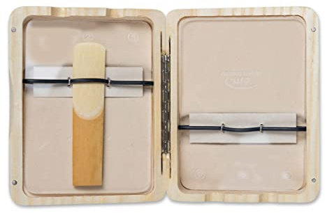 GEWA 751013 Blätteretui Alt Saxophon 6 Blätter, natur lackiert standard