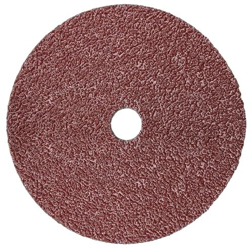 3M Cubitron II Fibre Disc 982C - 36+ Grit Metal Grinding Disc - Ceramic Precision Shaped Grain - For Angle Grinders - 5 x 7/8 Center Hole