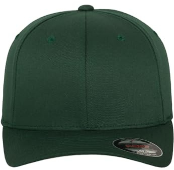 Flexfit Unisex Cap Wooly Combed, Unisex Baseballkappe, XXL, Spruce