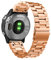 YOOSIDE Bracelet de Montre QuickFit pour Garmin Fenix 5S/Fenix 6S/Fenix 6S, Bracelet de Remplacement en Acier Inoxydable 20mm pour Garmin Descent Mk2S(Or rose)