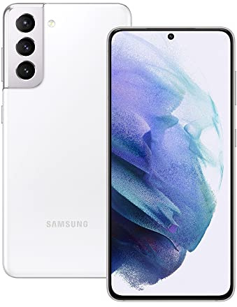 Samsung Galaxy S21 5G - Phantom Blanc - 128Go - Smartphone Android débloqué - Version Française - Ecouteurs AKG inclus (Reconditionné)