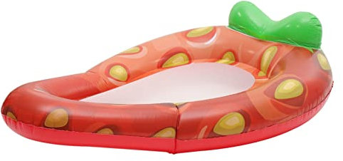 VANZACK Aufblasbare Poolliege Schwimmhilfe für Erwachsene mit Netzhängematte Schwimmkissen Chaiselongue Liegestuhl Poolhängematte Schwimmende Reihe PVC 145 X 145cm für Pool und Reisen Rosa