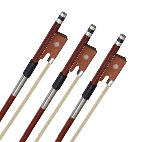 Geigenbogen Violinbogen Violinbogen Bogen Haarbogen Stange Kontrabassbogen(3/4)