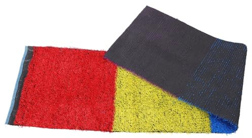 PAMINGONO Künstlicher Rasen Spielmatte Bunte Strapazierfähige Bodenmatte Für Kindergarten Und Spielplatz rutschfest Und Pflegeleicht Für Outdoor-aktivitäten Und Kreative Spiele