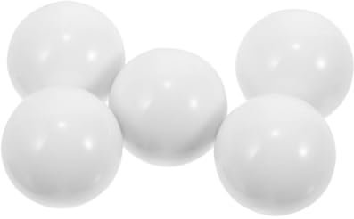 QUMIIRITY Kugeln 12mm 5 Stück Klar Robuste Roulette Perlen Für Heimspiel Und Bar Spielzubehör
