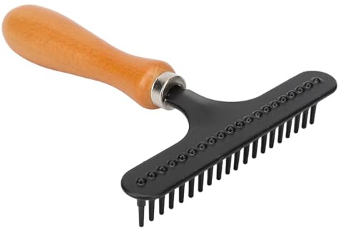 Mattskrapa, Mattkammare Rengöring Grooming Rostfritt Stål Hårfrisör Mattskratta Handhållen Mattskrapa för Skönhetssalong