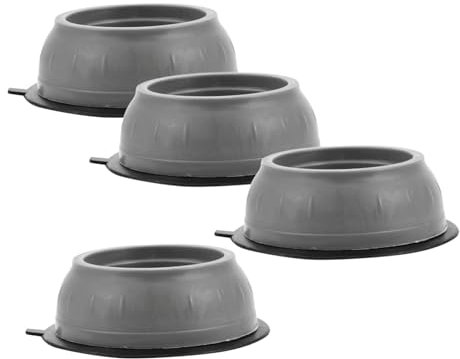 STOBOK 4pcs Washing Machine Base Pads Non-slip Foot Mats for Appliances Fridge Table Chair
