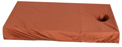 EXQUIMEUBLE Massageliegenbezug 80x190cm Spa Liegenbezug Aus Strapazierfähigem Polyester Mit Loch Waschbarer Wiederverwendbarer Behandlungstuch Für Massagesalons Und Schönheitsbedarf