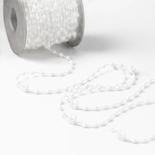 Vertical Blind Chain, Accessories For Curtains, Easy To Install And Replace, 20 Meters Long Replacement Chain For Vertical Blinds, Repair Parts For Home And Commercial Use,