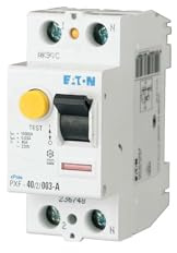 Eaton PXF-A FI-Schutzschalter, 2-polig, 16A, 10 mA Typ A PXF RoHS, IEC/EN 61008