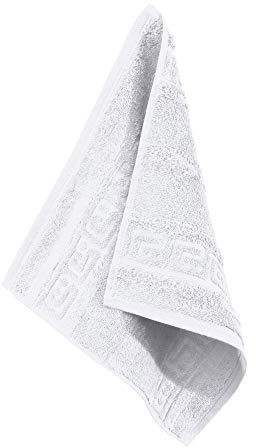 Cawö Seiftuch 1001 Noblesse Walk-Frottier weiß Größe 30x30 cm