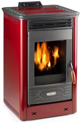 Splendid Stufa Pellet 99712 Dafne 65 Colore Bordeaux