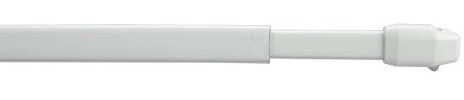 VITRAGESTANGE EXTRA; WEISS 80 - 100 CM (ausziehbar) á 2 Stück je Verpackung