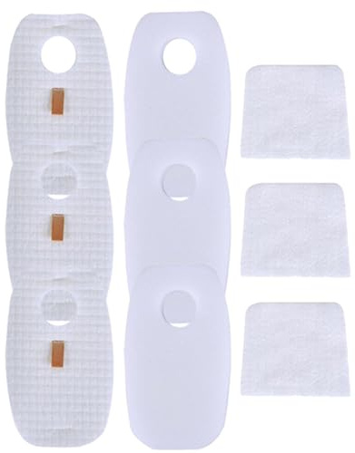 Dttery 3 Pack for Shark Rocket DuoClean HV380 HV380C HV380W HV381 HV381C HV382 HV382BRN HV383 HV384Q Filter Kit, 6 Pre-Filters (3 Foam+3 Felt) and 3 Post-Filters Replacement Part XFFH380 XPSTFH380