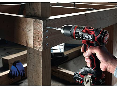 SKIL 3070 TRAPANO A PERCUSSIONE A BATTERIA BRUSHLESS + 2 BATTERIE