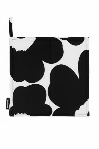Marimekko 071693 190 Pieni UNIKKO Topflappen, schwarz und weiß