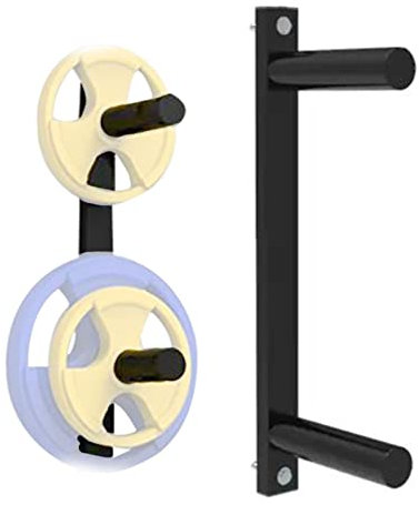 BESNUT Hantelscheibenhalter für die Wand, Olympischer Hantelscheibenständer, Hantelscheibenaufbewahrung, Wandmontierter Hantelständer, Fitnessstudio, Bodybuilding, Gewichtheben, Fitnessorganisation