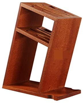 Habrur Ceppo Coltelli Porta Coltelli Portacoltelli Portacoltelli Universale in Ebano Portacoltelli Mantieni I Tuoi Coltelli Organizzati E Pulisci Il Portacoltelli Portacoltelli Ceppo Portacoltelli