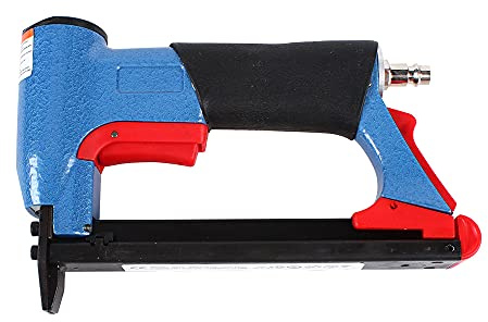 4-6 Bar Druckluftnagler, 1/2 Pneumatische Druckluftnagler 4-16mm Luftkraft Hefter Naglerhefter Tacker für Werkstatt und Haus