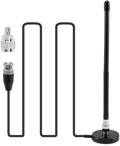 Scalewbin CB antenn 27 MHz mjuk piska magnetisk bas BNC 259 CB antenn för