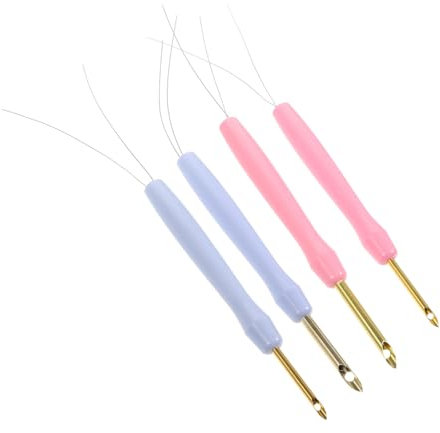 Tofficu 4piezas Kit De Punch Needle Agujas De Fieltro Herramientas Para Fieltrar Aguja Perforadora