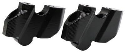 DINGYIG Lenkererhöhung Motorradlenker Erhöhung Code Riser Mount Clamp Adapter Für Harle&y Für Sportster