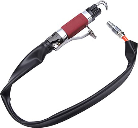 Luftkörpersägefeile, Pneumatisches Schleifwerkzeug, Hubkolbenmaschine 3400 U/min 1 oder 4, Robust, Praktisch, mit Rutschfestem Gummi, Sicherheitsauslöser-Design, Anwendbar für
