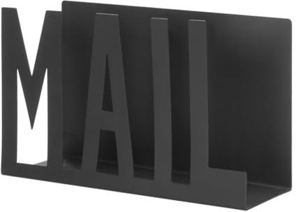 Mail Halter Metall Briefständer,Brief Sortierer Tischplatte Mail Ausschnitt Veranstalter Mail Brief Dokumenten Ständer,Metall Brief Sortierer für Wohnung Büro Schule Dokumenten Rechnung Typ2