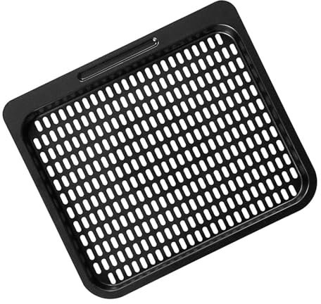 susiodeu Accessoires de four pour friteuse à Air, support de poulet rôti, cuisson facile du pain et des gâteaux avec Structure en acier au carbone et fer