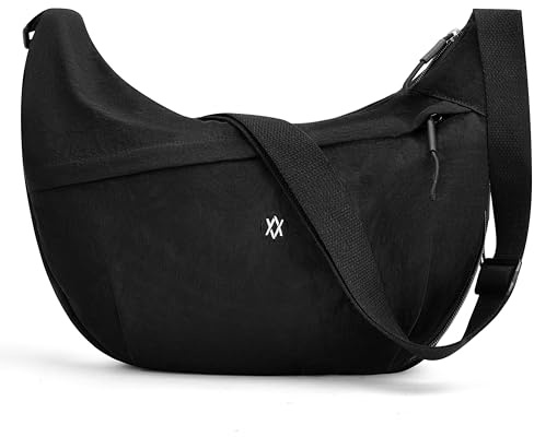 TORISKY Nylon Crescent Crossbody Bag für Frauen Lightweight Hobo Bag Adjustable Strap Casual Sling Bag