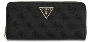 GUESS Laurel II SLG Large Zip Around Wallet L Coal Logo