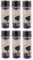 Spectrum Noir Metalic Brillante Lot 6 Bombes spray Peinture en Aérosol 6x400ml séchage rapide