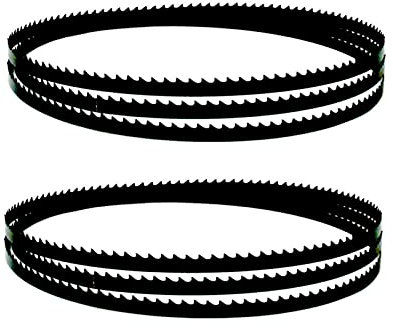 2pcs 1500X10X0.5mm Bandsaw Blade 4 6 10 14TPI Carbon Band Saw BladeS 1500mm Woodworking Tools Accessories (Size : 10 TPI)