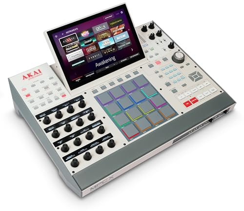 Akai Professional MPC X SE - Eigenständige Produktions-Workstation und Beatmaker mit 10,1 Multi-Touch-Bildschirm, Drum-Pads, Synth-Engines, 48GB Speicherplatz und Native Instruments Integration